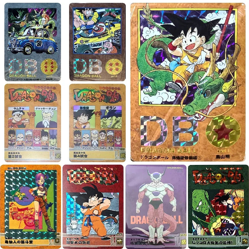 Dragon Ball Super Son Goku Bulma Krillin Frieza DIY Homemade Bronzing Game Toys Collection Card Christmas Birthday Gift Dragon Ball Super Son Goku Bulma Krillin Frieza DIY Homemade Bronzing Game Toys Collection Card Christmas Birthday Gift